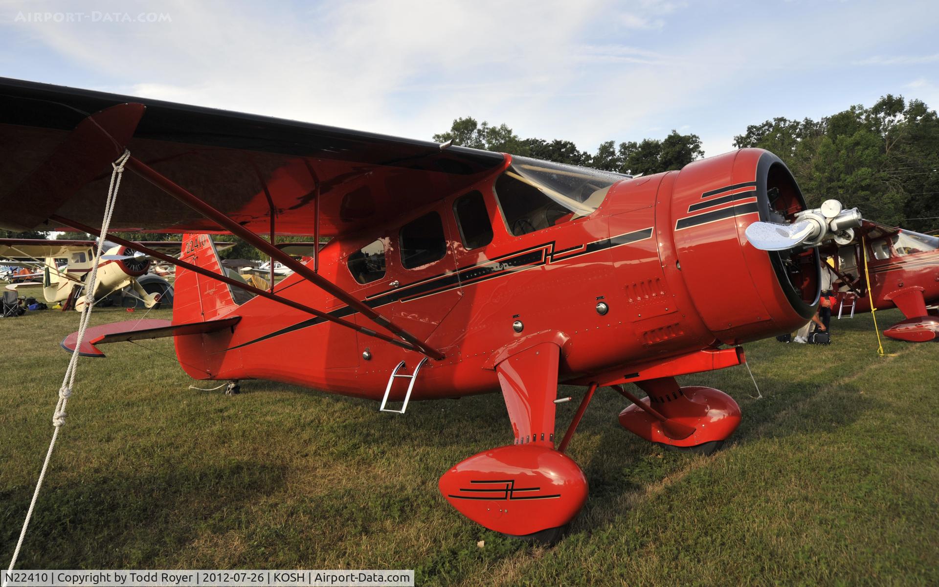 N22410, 1940 Howard Aircraft DGA-15P C/N 509, Airventure 2012