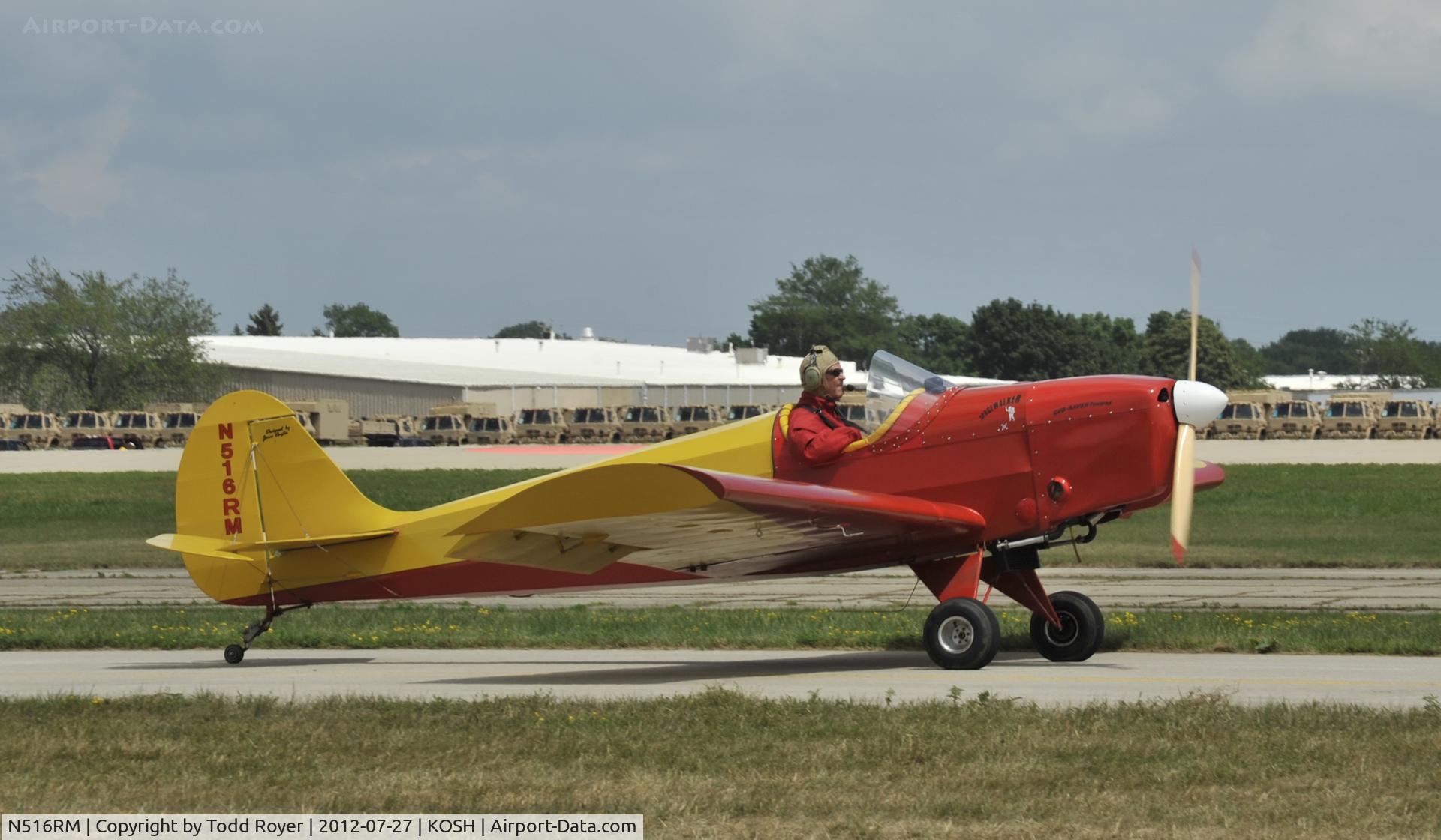 N516RM, 1998 Warner Spacewalker C/N SW1-204-3, Airventure 2012