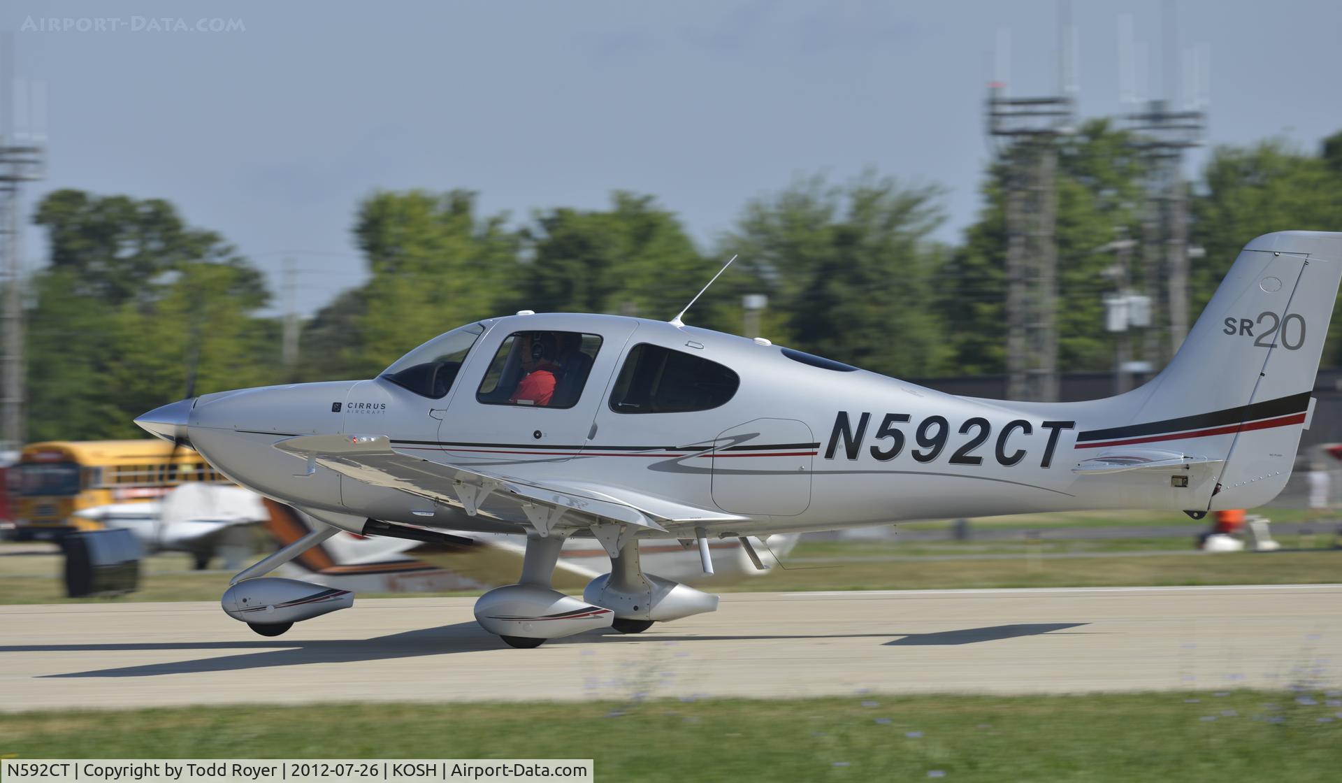 N592CT, Cirrus SR20 C/N 2113, Airventure 2012