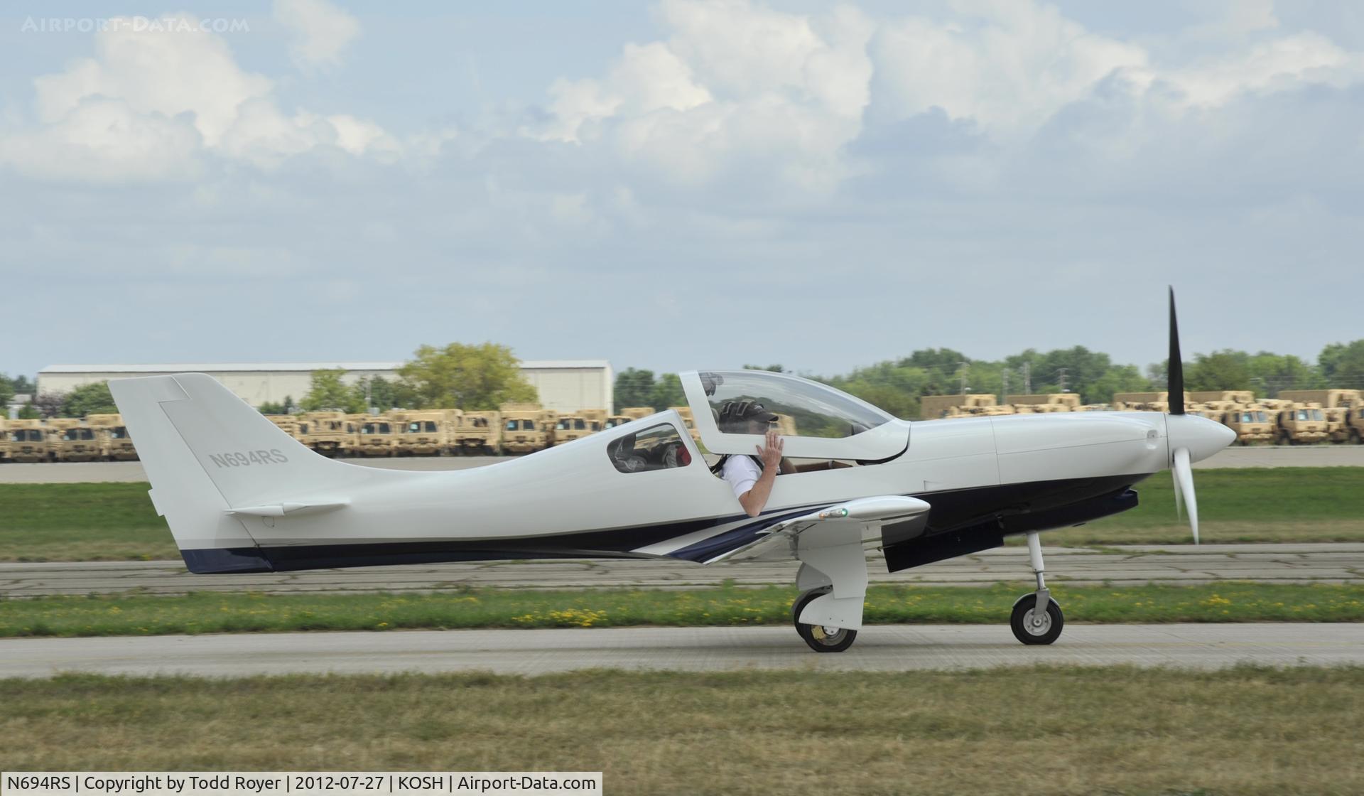 N694RS, 2006 Lancair 235/320 C/N 105, Airventure 0212