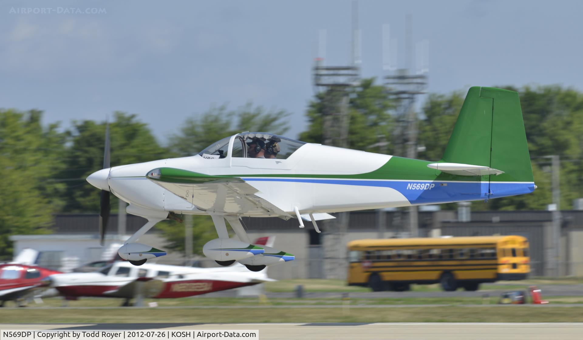 N569DP, 2008 Vans RV-9A C/N 90707, Airventure 2012