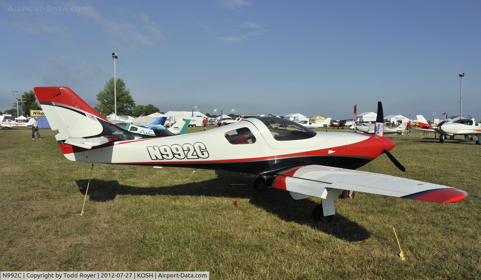 N992C, Lancair Legacy C/N L2K-312, Airventure 2012