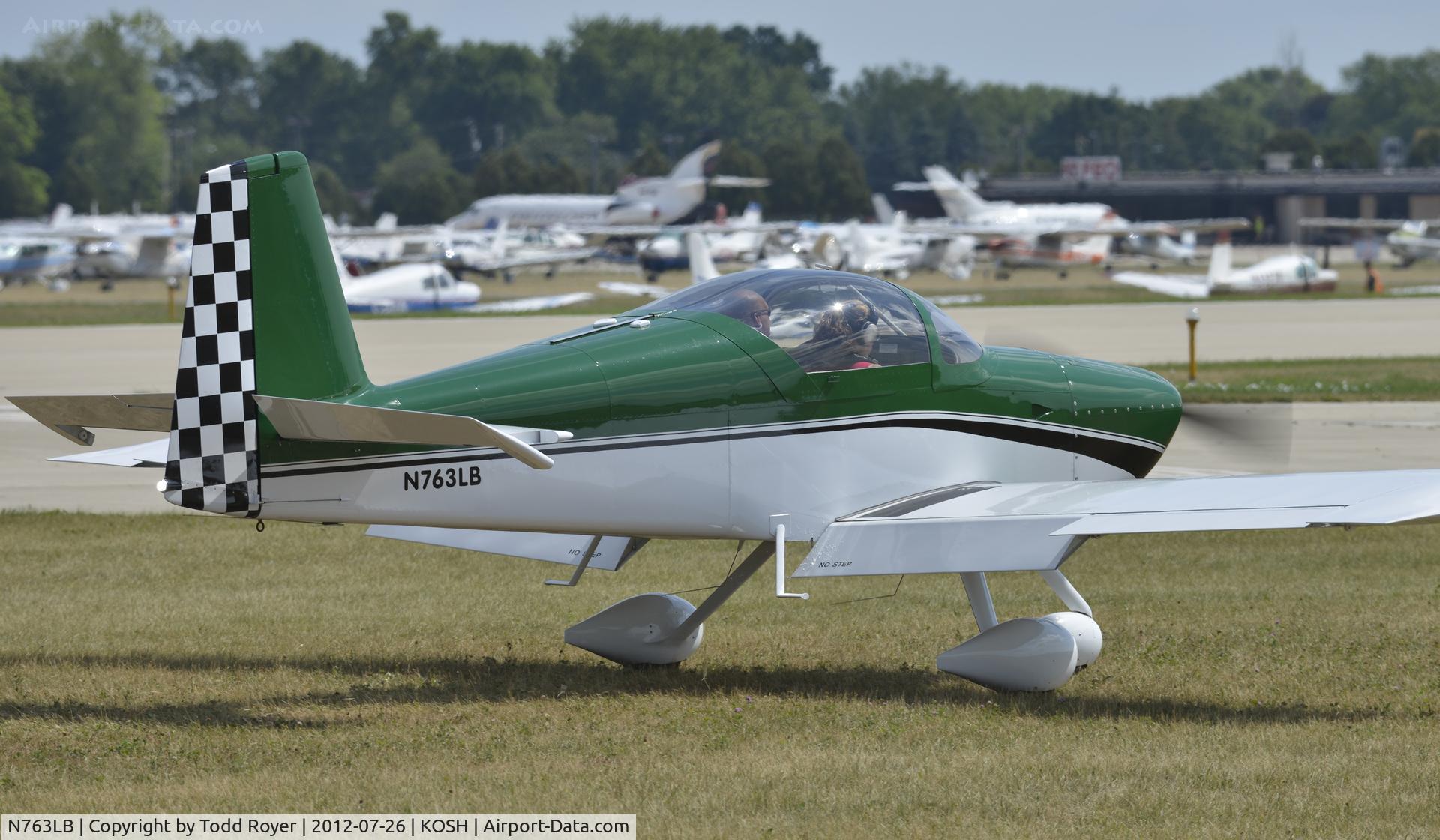 N763LB, 2011 Van's RV-7A C/N 70690, Airventure 2012