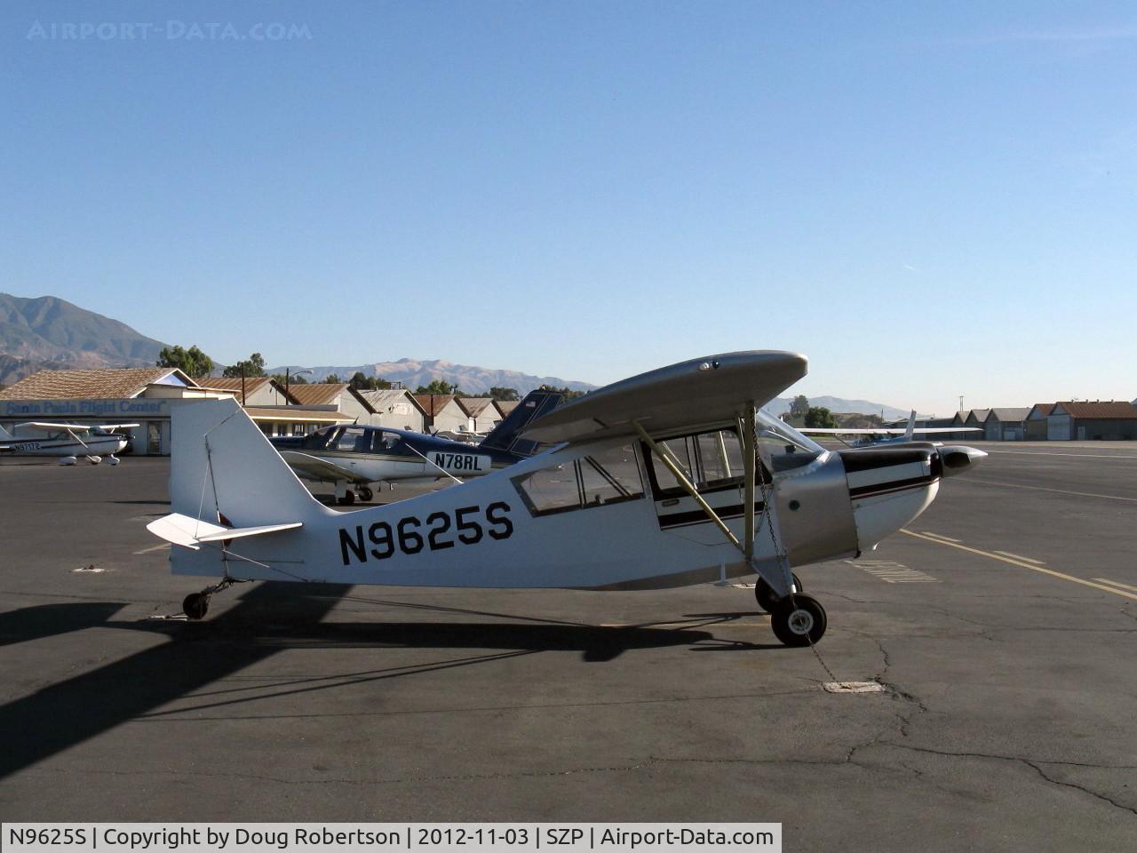 N9625S, 1966 Champion 7GCAA Citabria C/N 57, 1966 Champion 7GCAA CITABRIA, Lycoming O-320 150 Hp