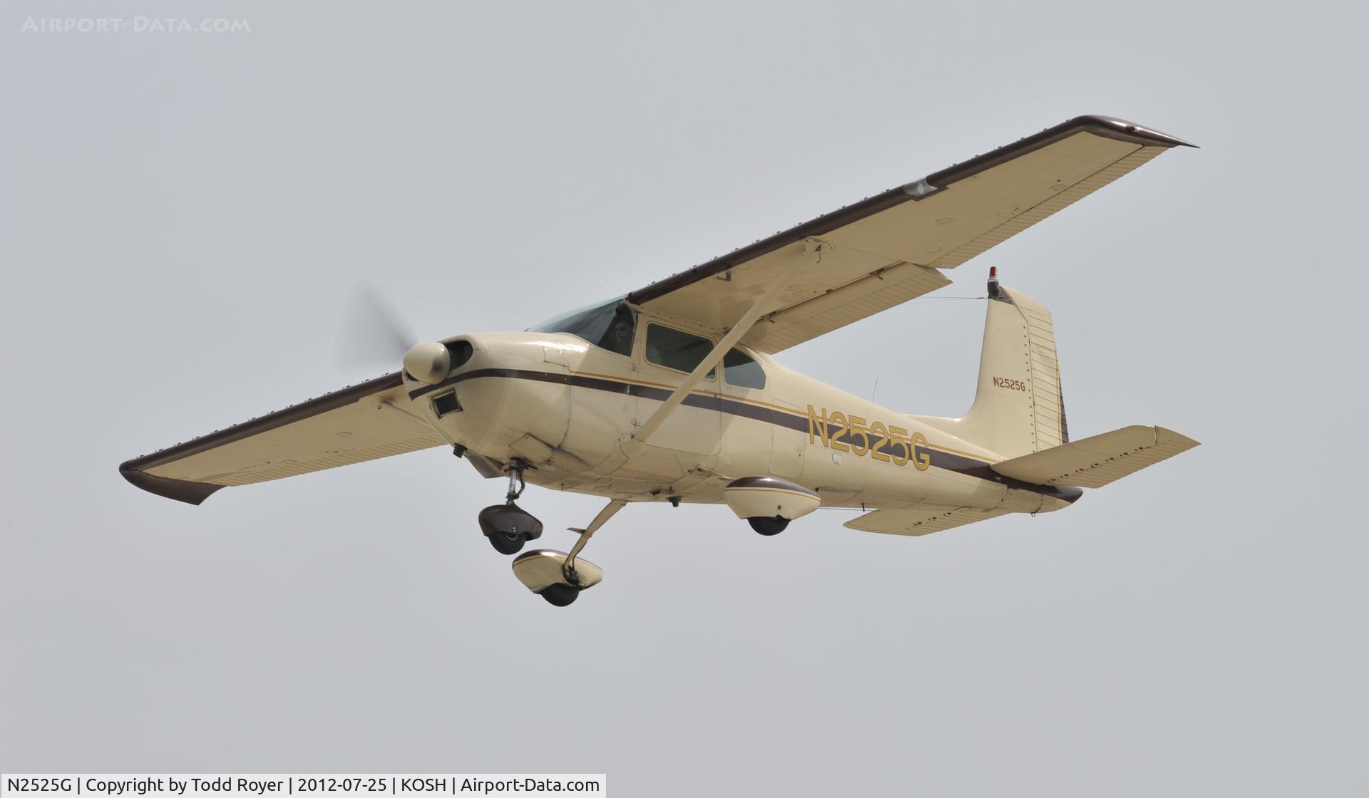 N2525G, 1959 Cessna 182B Skylane C/N 51825, Airventure 2012