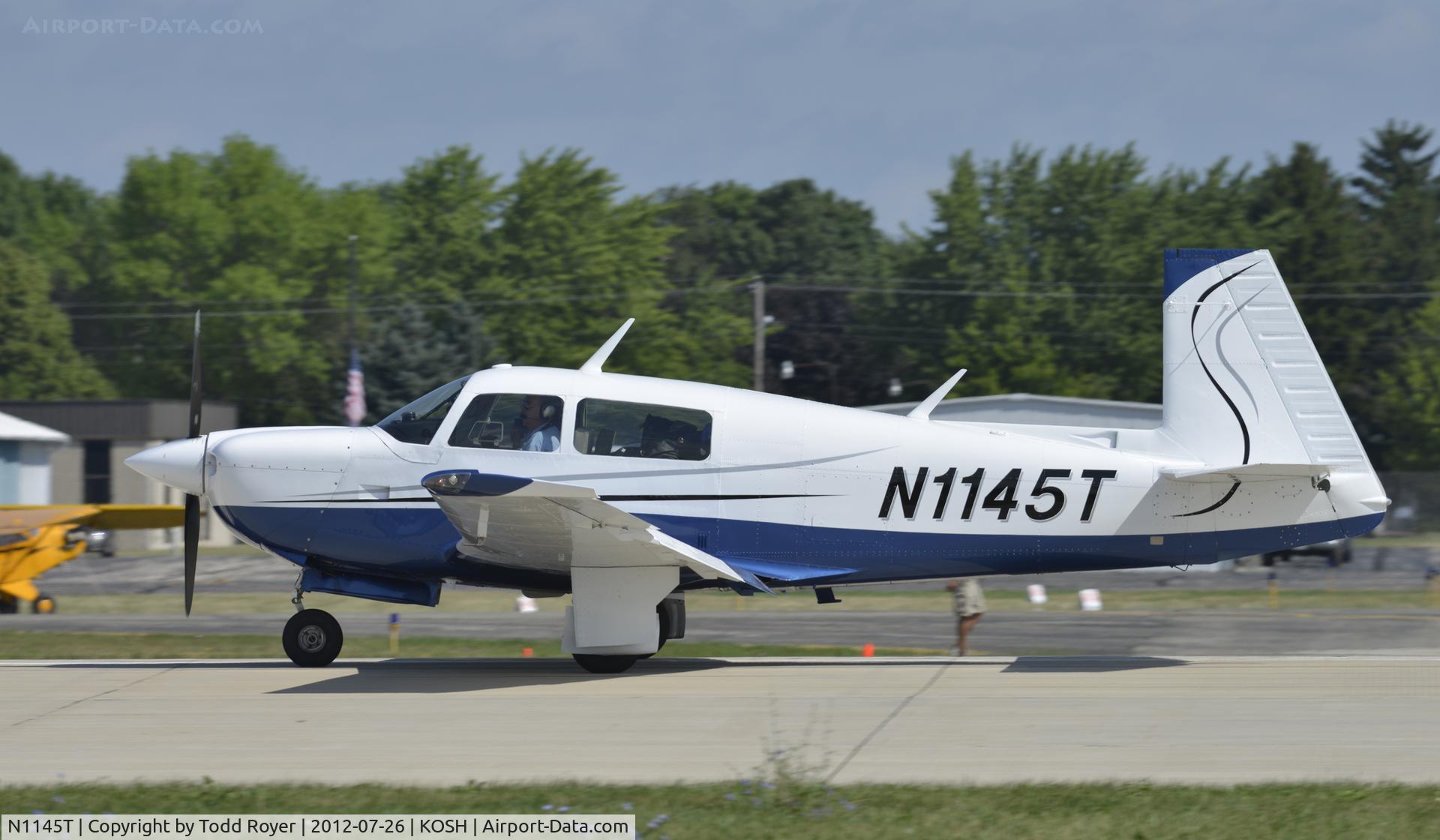 N1145T, 1981 Mooney M20J 201 C/N 24-1191, Airventure 2012
