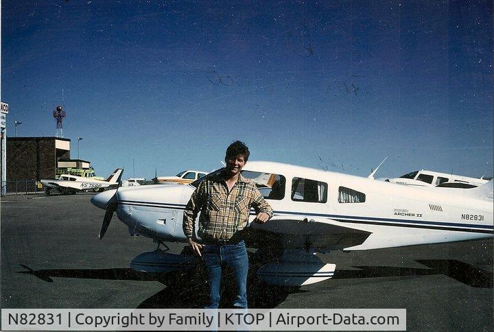 N82831, 1980 Piper PA-28-181 C/N 28-8190065, This was during my initial training Fall 1980 Brand NEW ARCHER!