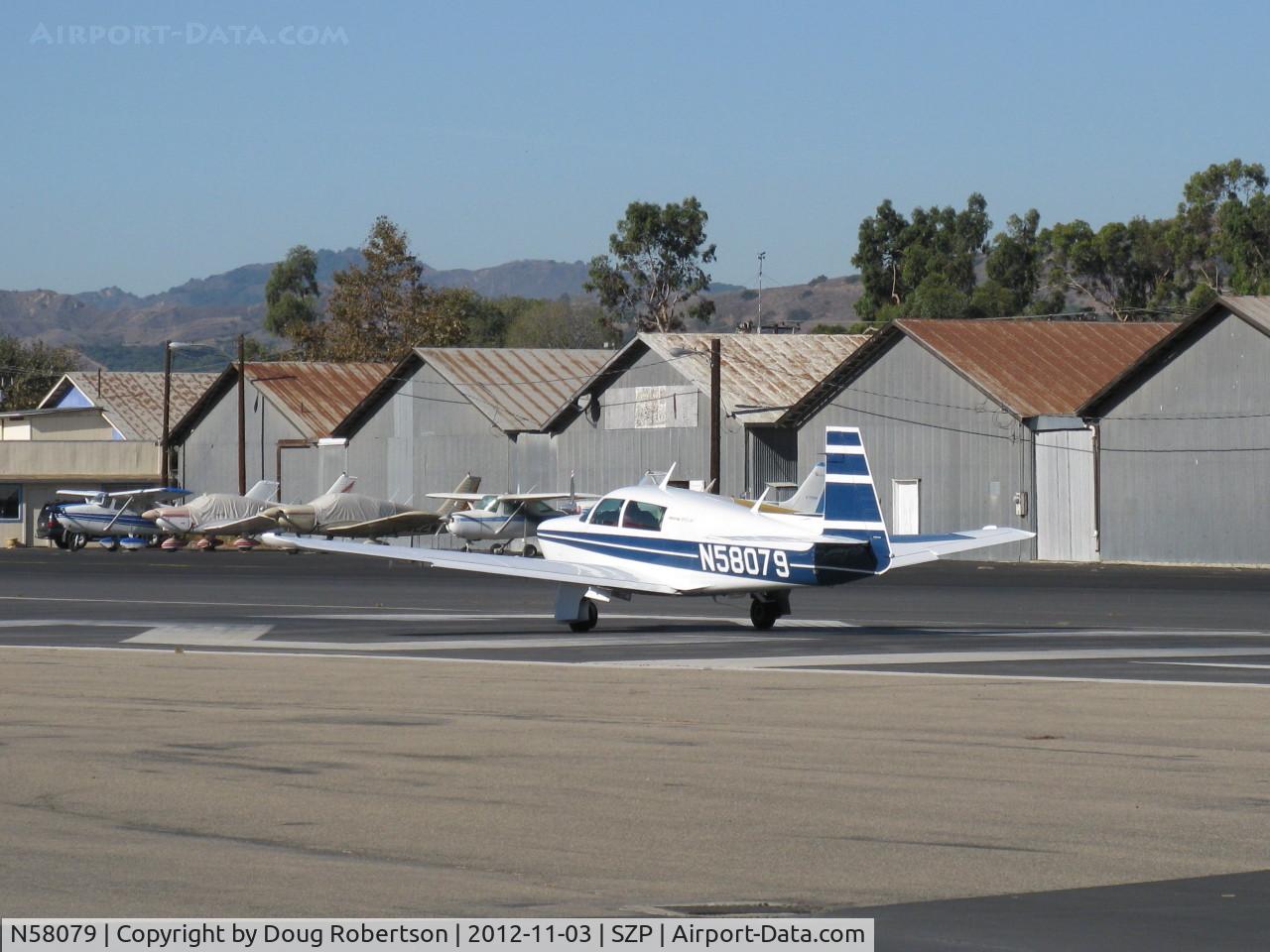 N58079, Mooney M20J 201 C/N 24-1638, 1987 Mooney M20J 201LM (Lean Machine), Lycoming IO-360-A3B6D 200 Hp, takeoff roll Rwy 22