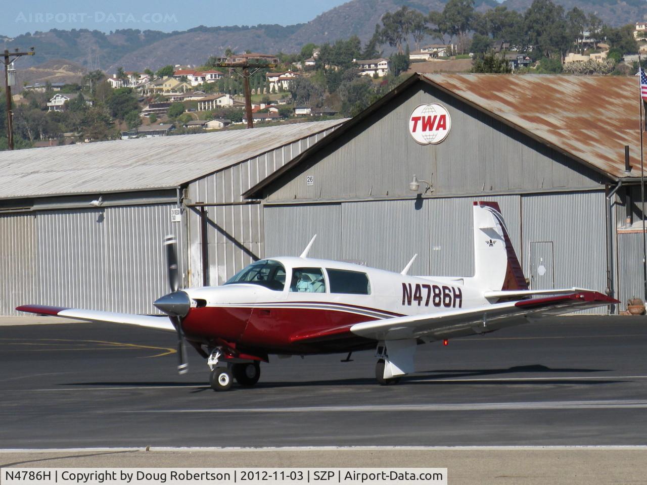 N4786H, 1979 Mooney M20J 201 C/N 24-0876, 1979 Mooney M20J 201, Lycoming IO-360 A&C 200 Hp, stunning refinish, taking the active