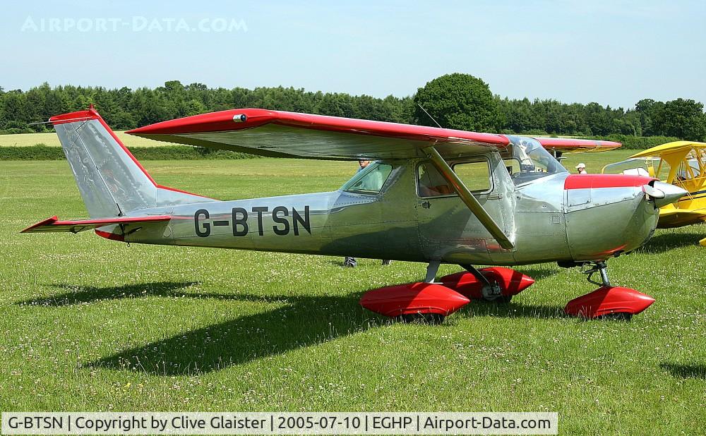 G-BTSN, 1967 Cessna 150G C/N 150-65106, Ex: N3806J > G-BTSN - Originally and currently in private hands since August 1991.
