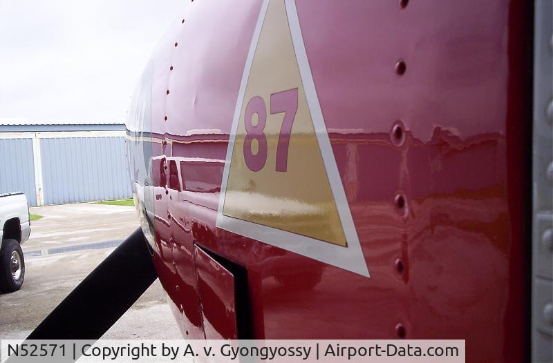 N52571, 1957 Piaggio P-149D C/N 296, Details