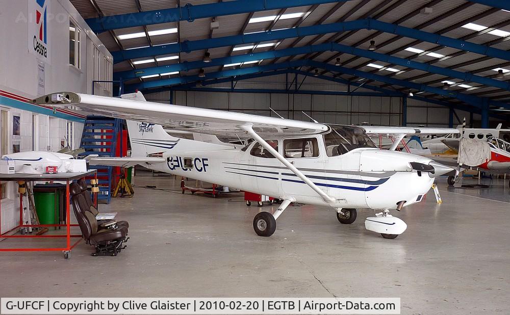 G-UFCF, 2003 Cessna 172S C/N 172S9306, Ex: N5320F > G-UFCF - Originally owned to, Oxford Aviation Services Ltd in February 2003 and currently with, Global Traffic Network UK Ltd since February 2008.