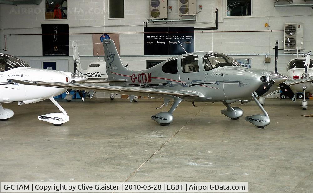 G-CTAM, 2007 Cirrus SR22 G3 GTS Turbo C/N 2740, Ex: N12SJ > G-CTAM - Originally and currently in private hands in June 2009.