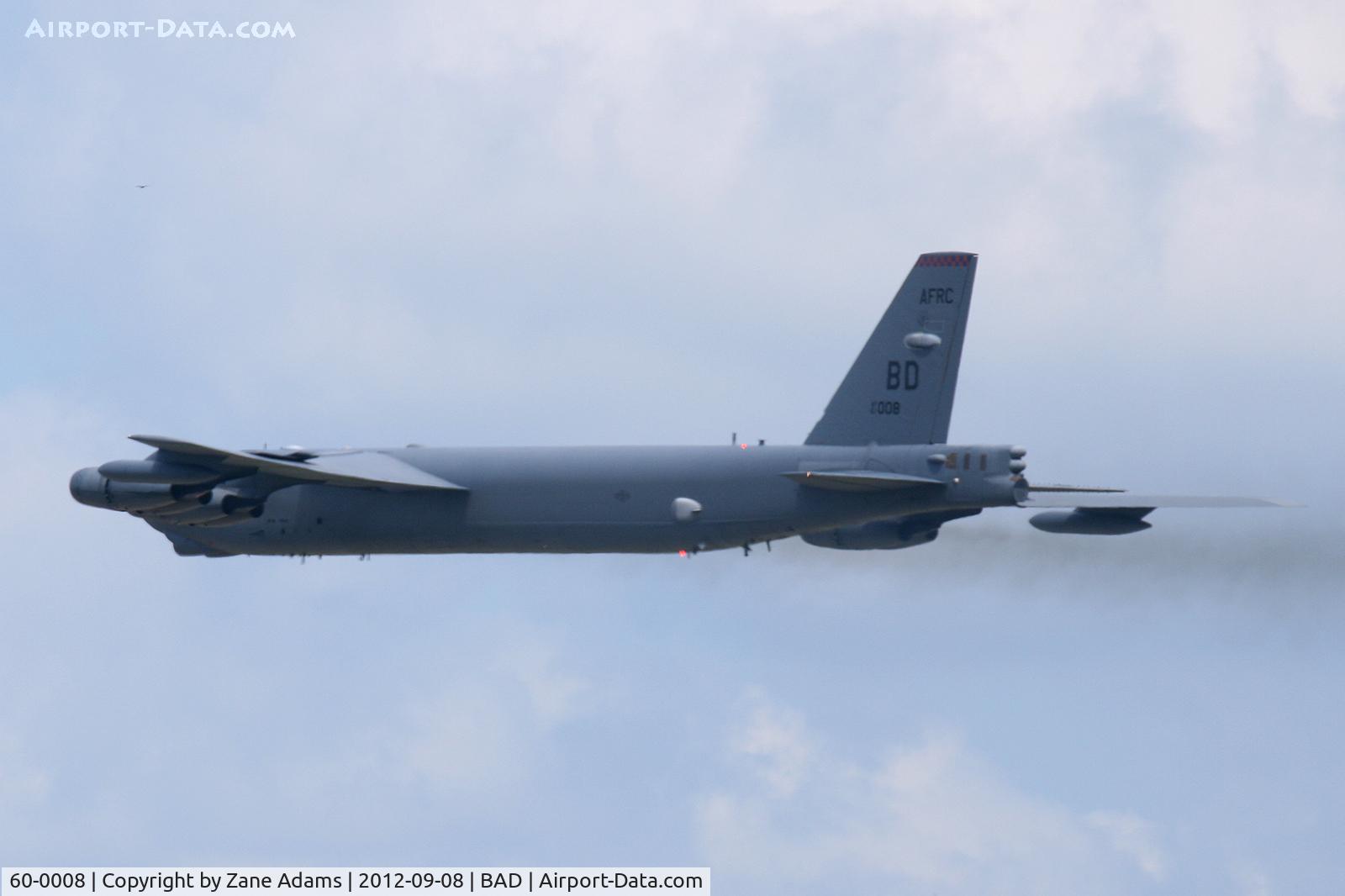 60-0008, 1960 Boeing B-52H Stratofortress C/N 464373, At Barksdale AFB - Shreveport, LA