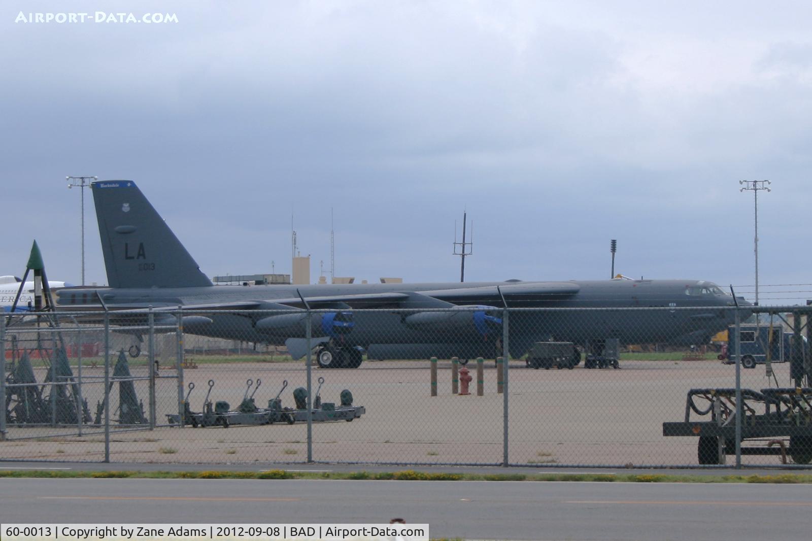 60-0013, 1960 Boeing B-52H-135-BW Stratofortress C/N 464378, At Barksdale AFB - Shreveport, LA