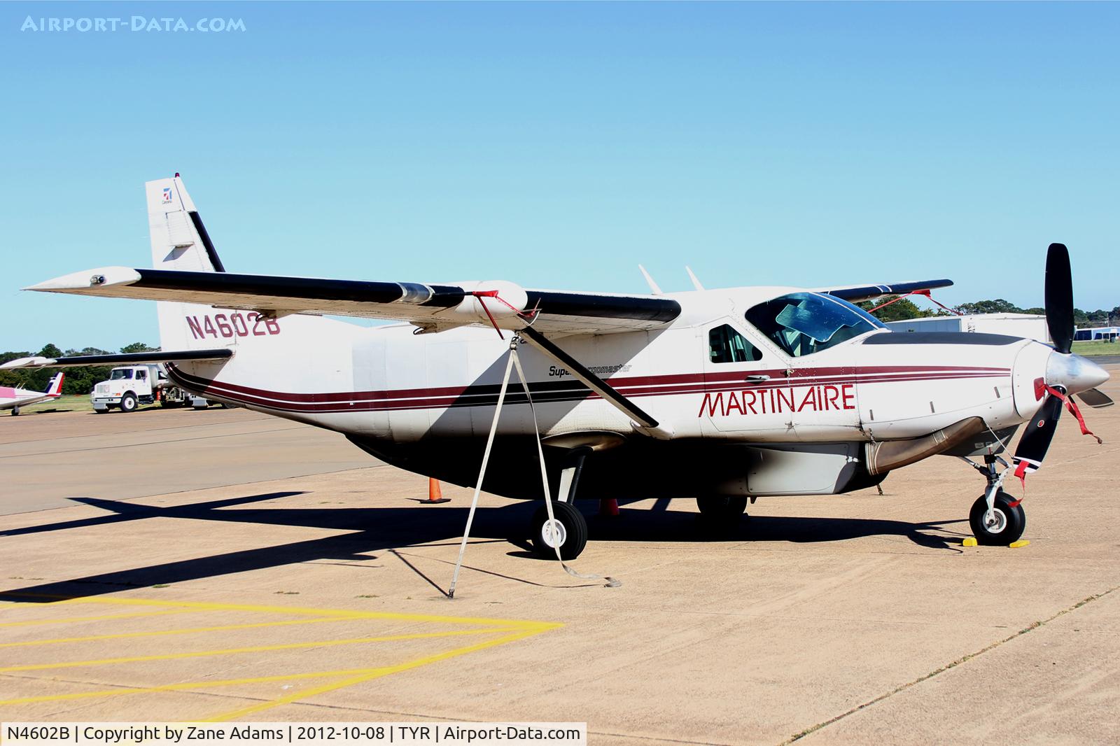 N4602B, Cessna 208B C/N 208B0140, At Tyler - Pounds Field