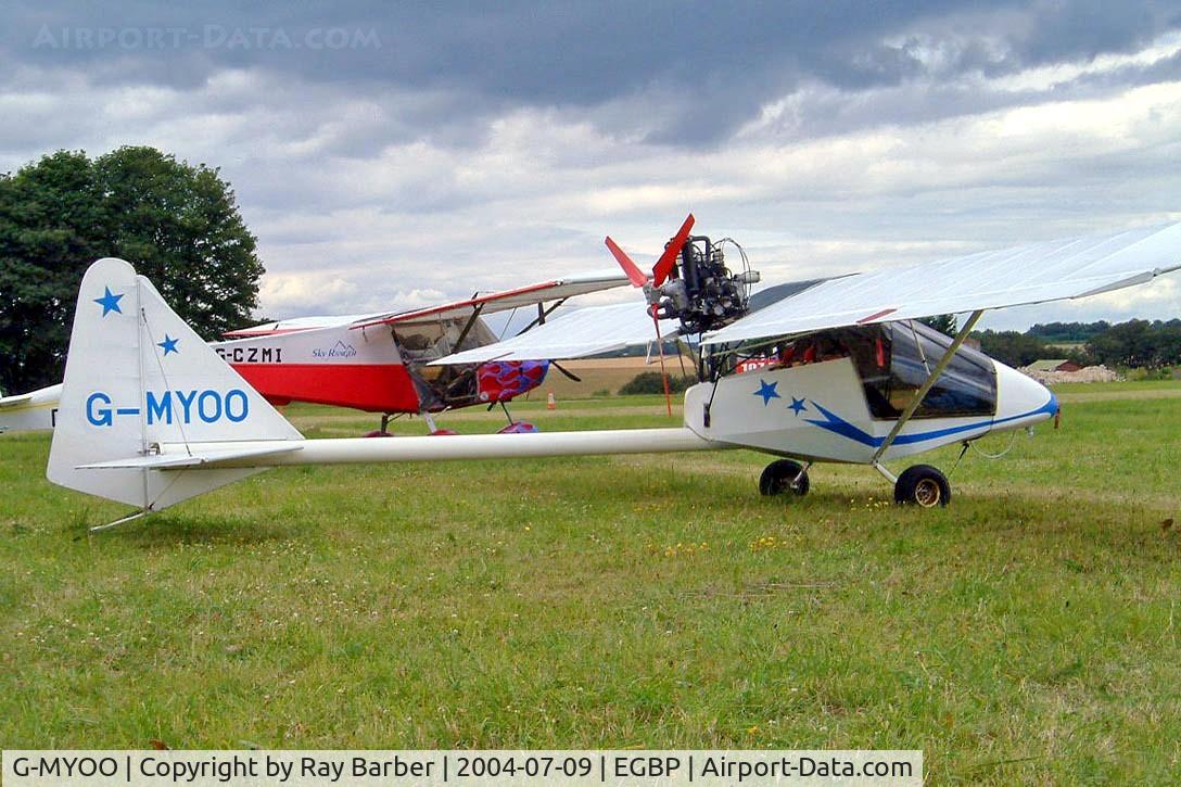 G-MYOO, 1997 Kolb Twinstar Mk IIIM C/N PFA 205-12200, Kolb Twinstar Mk.IIIM [PFA 205-12200] Kemble~G 09/07/2004