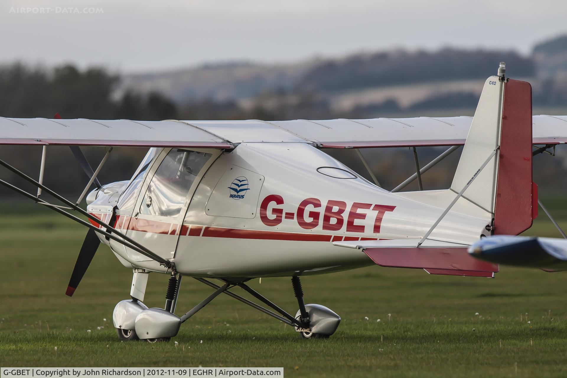 G-GBET, 2001 Comco Ikarus C42 C/N PFA 322-13758, Visiting Goodwood