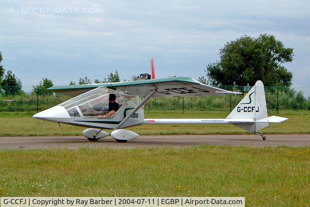 G-CCFJ, 2003 Kolb Twinstar Mk III Xtra C/N PFA 205-14014, Kolb Twinstar Mk.III Extra [PFA 205-14014] Kemble~G 11/07/2004.