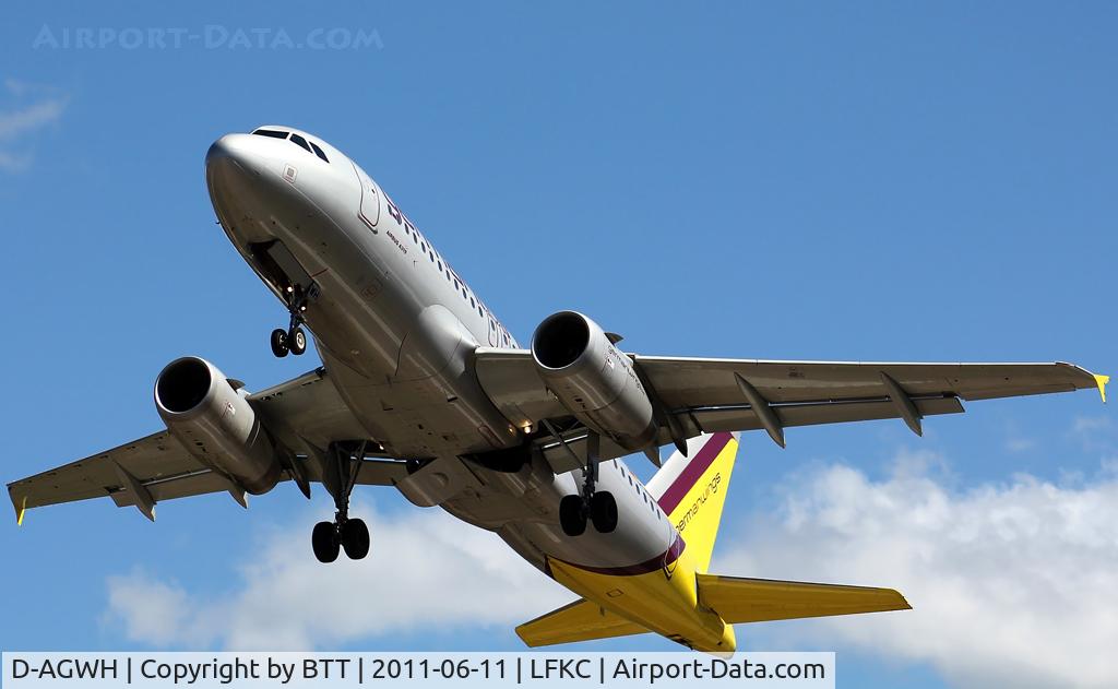D-AGWH, 2007 Airbus A319-132 C/N 3352, Take off 36