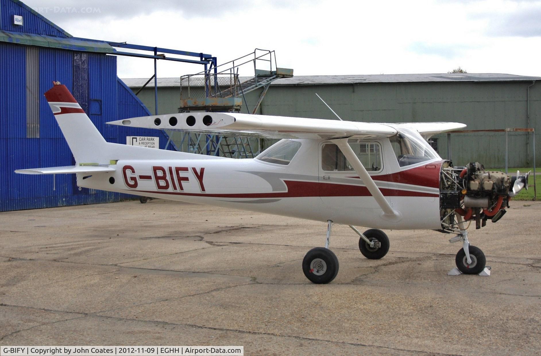 G-BIFY, 1972 Reims F150L C/N 0829, Just resprayed.