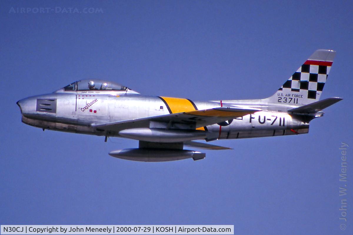 N30CJ, Canadair CL-13B Sabre 6 C/N 504, Airventure 2000