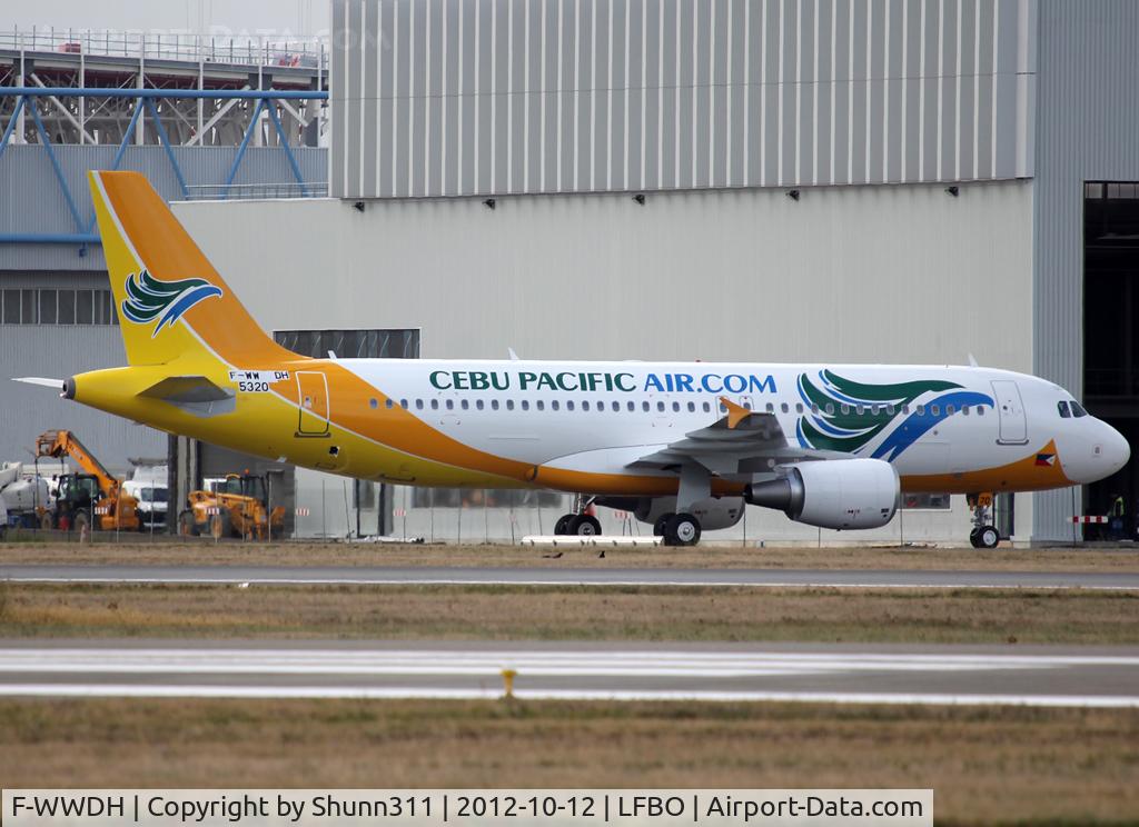 F-WWDH, 2012 Airbus A320-214 C/N 5320, C/n 5320 - To be RP-C3270