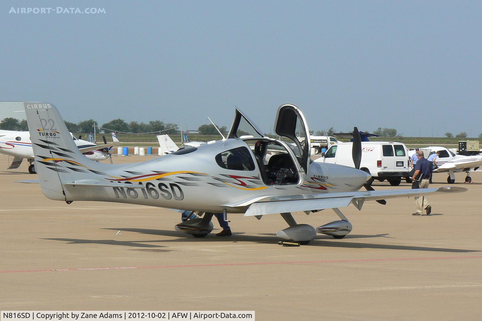 N816SD, 2007 Cirrus SR22 C/N 2323, At Alliance Airport - Fort Worth, TX