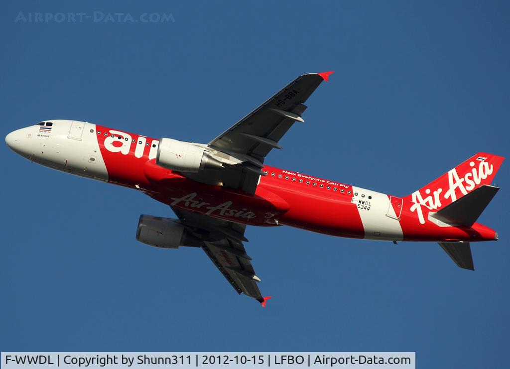 F-WWDL, 2012 Airbus A320-214 C/N 5344, C/n 5344 - To be HS-BBA