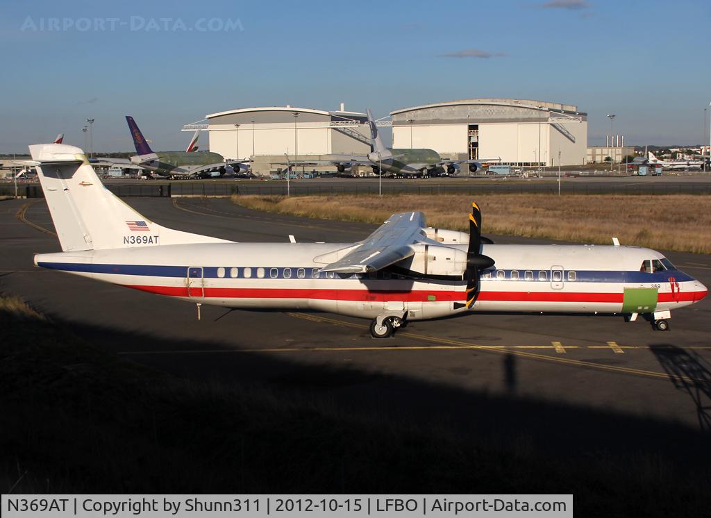 N369AT, 1993 ATR 72-212 C/N 369, Ready after big maintenance...