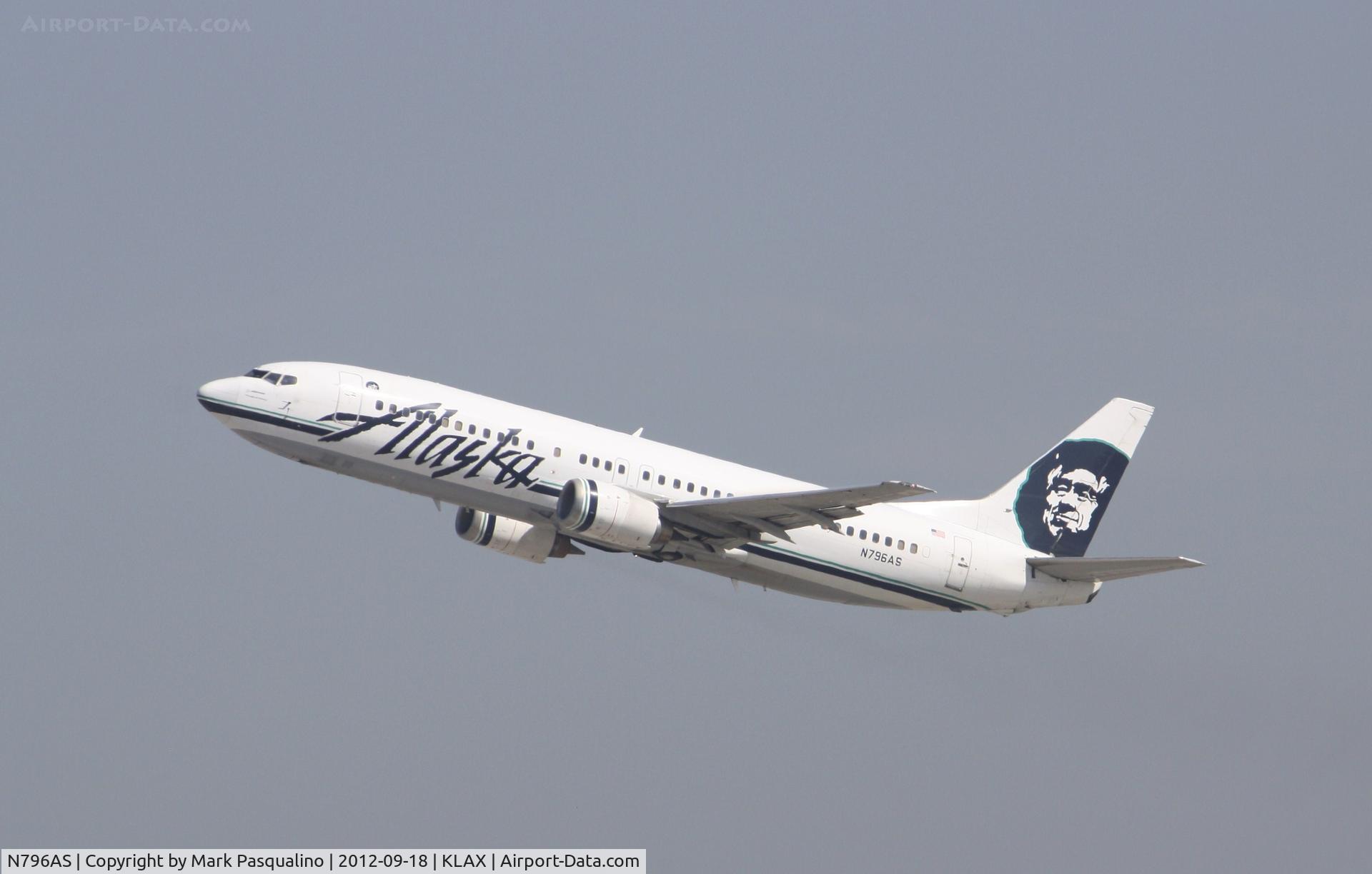 N796AS, 1998 Boeing 737-490 C/N 28891, Boeing 737-400