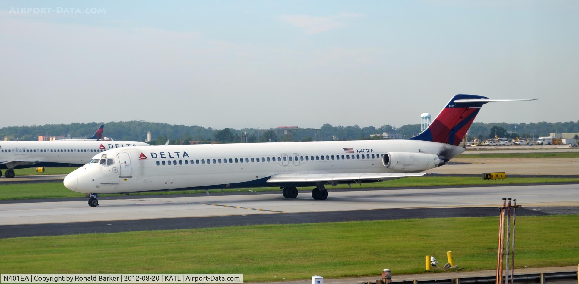 N401EA, 1975 Douglas DC-9-51 C/N 47682, Taxi ATL