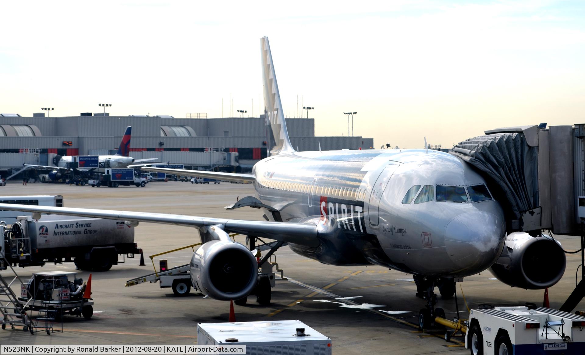 N523NK, 2006 Airbus A319-132 C/N 2898, Atlanta