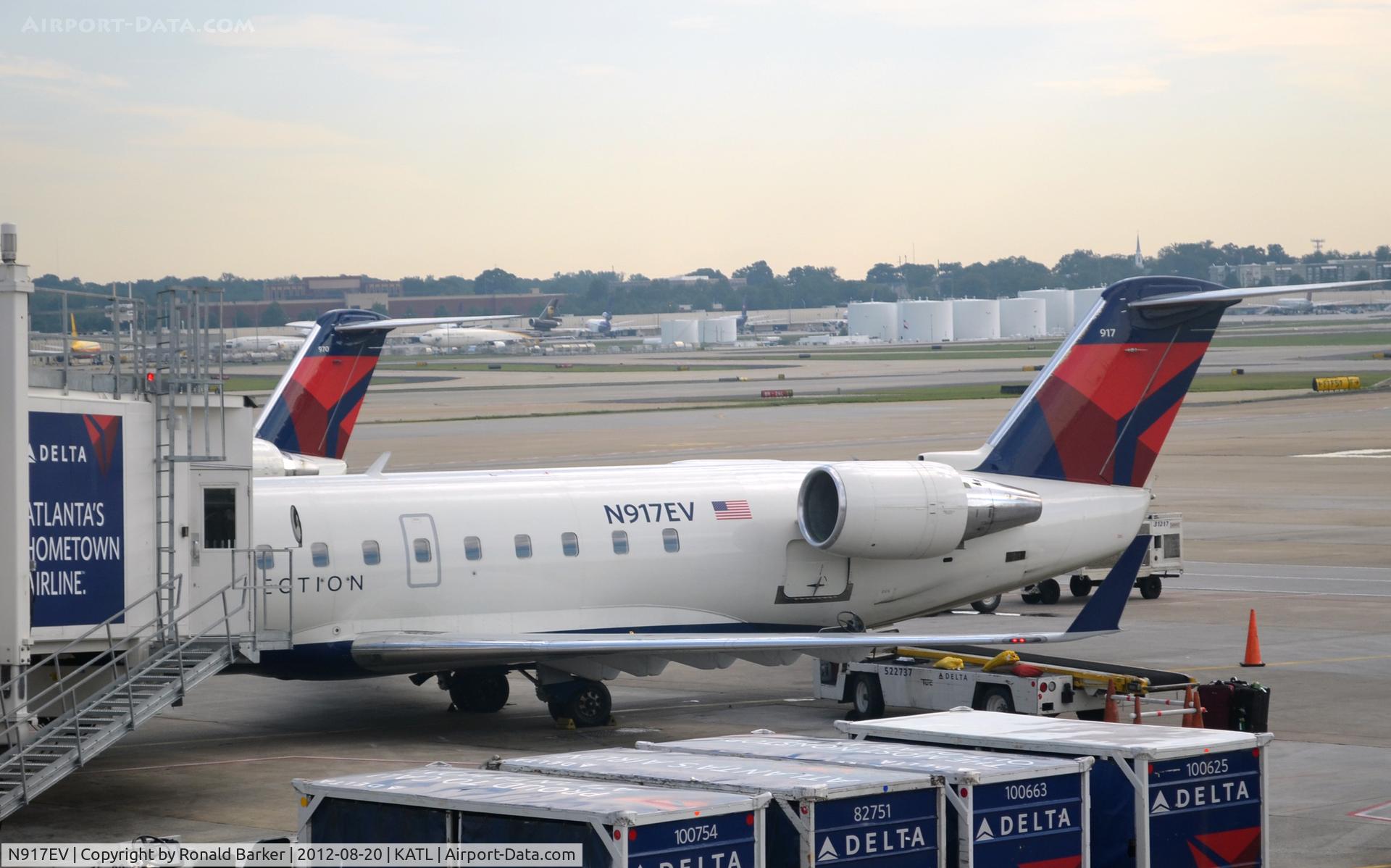 N917EV, 2003 Bombardier CRJ-200ER (CL-600-2B19) C/N 7769, Atlanta