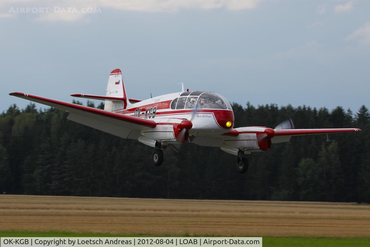OK-KGB, 1956 Let Aero Ae-45S Super C/N 04-016, on approach