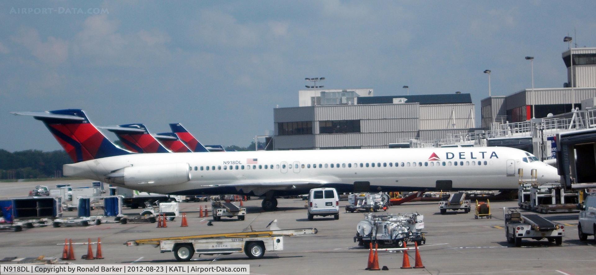 N918DL, 1988 McDonnell Douglas MD-88 C/N 49583, Atlanta
