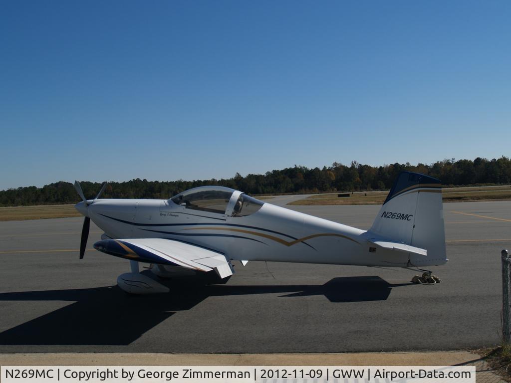 N269MC, 2008 Vans RV-7 C/N 72713, Parked on Apron