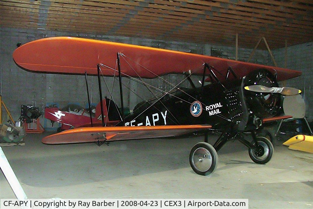CF-APY, 1931 Laird LC-B-200 C/N 196, Laird LC-B 200 Commercial [196]  Wetaskiwin~C 23/04/2008. Prior to being displayed in the museum.