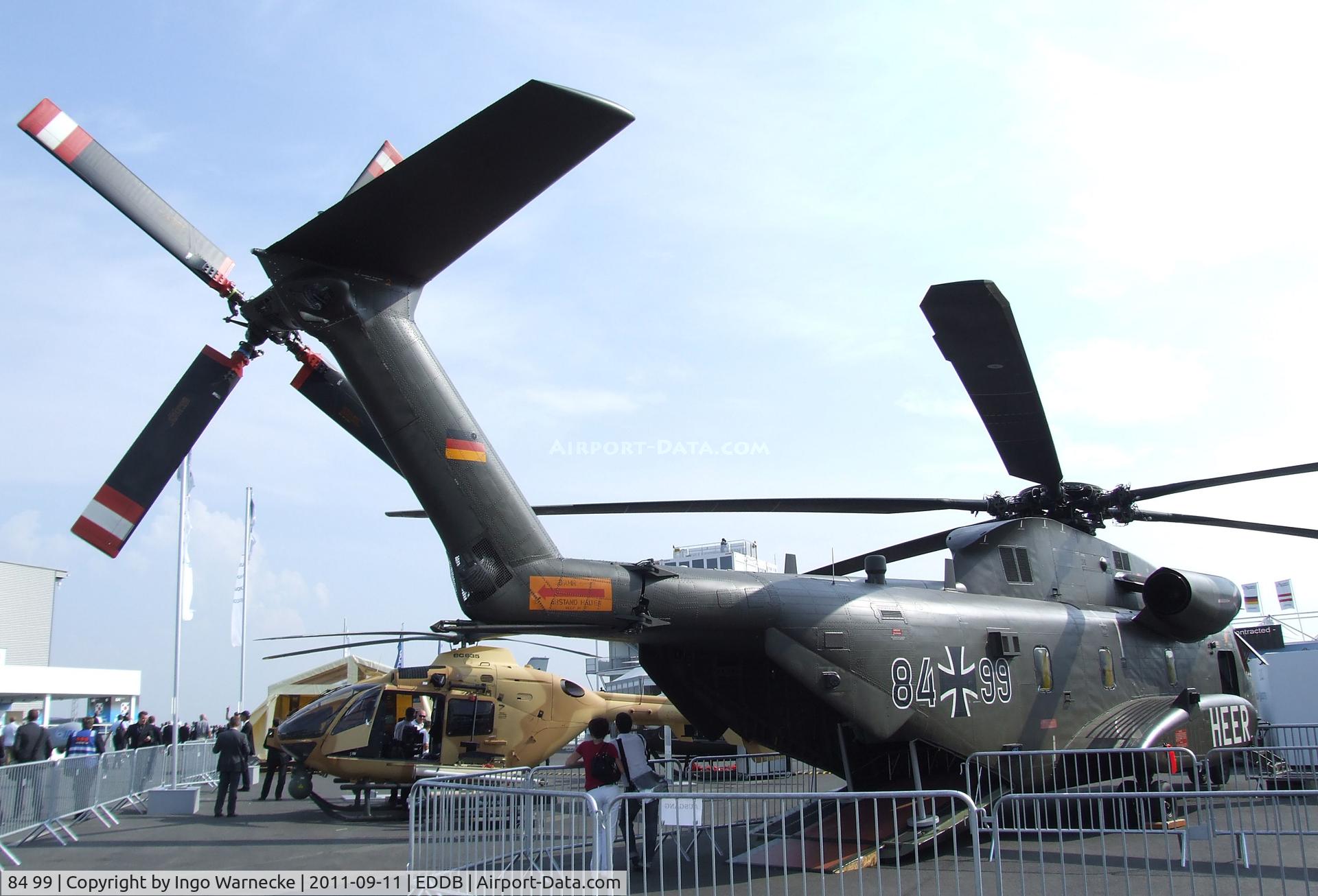 84 99, Sikorsky (VFW-Fokker) CH-53G C/N V65-097, Sikorsky (VFW-Fokker) CH-53G of the German army (Heeresflieger) at the ILA 2012, Berlin