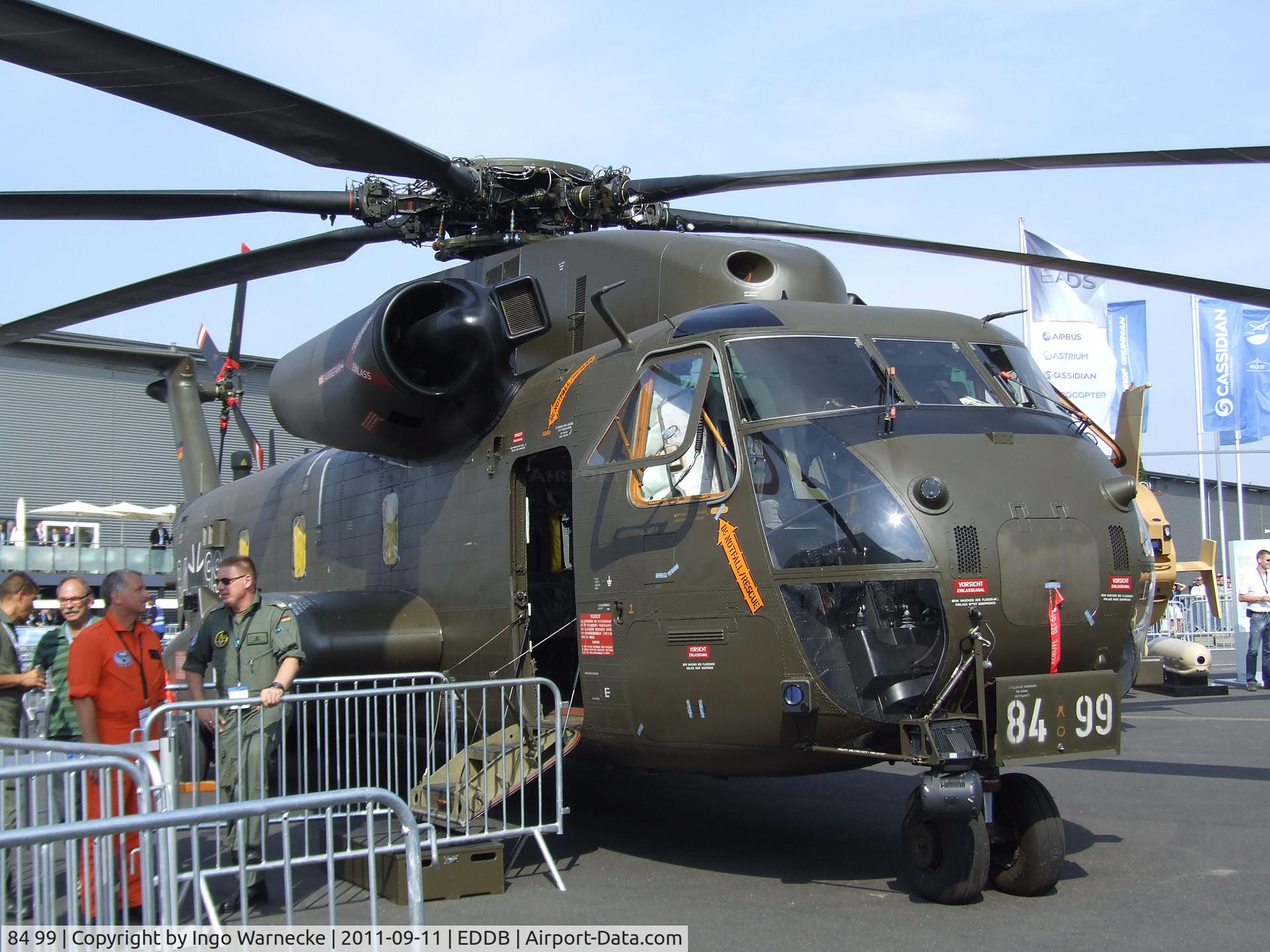 84 99, Sikorsky (VFW-Fokker) CH-53G C/N V65-097, Sikorsky (VFW-Fokker) CH-53G of the German army (Heeresflieger) at the ILA 2012, Berlin