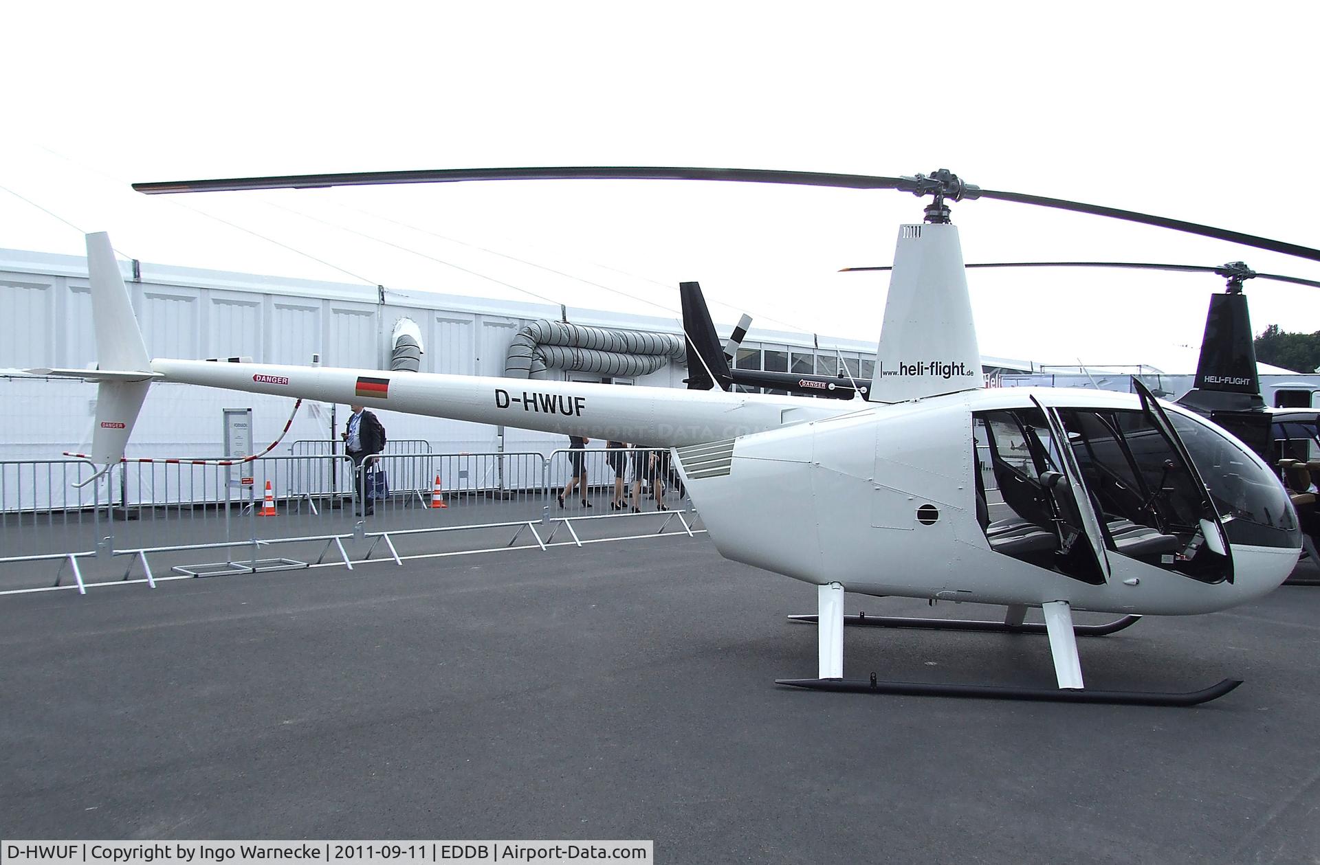 D-HWUF, 2012 Robinson R44 Raven I C/N 2220, Robinson R44 Raven I at the ILA 2012, Berlin