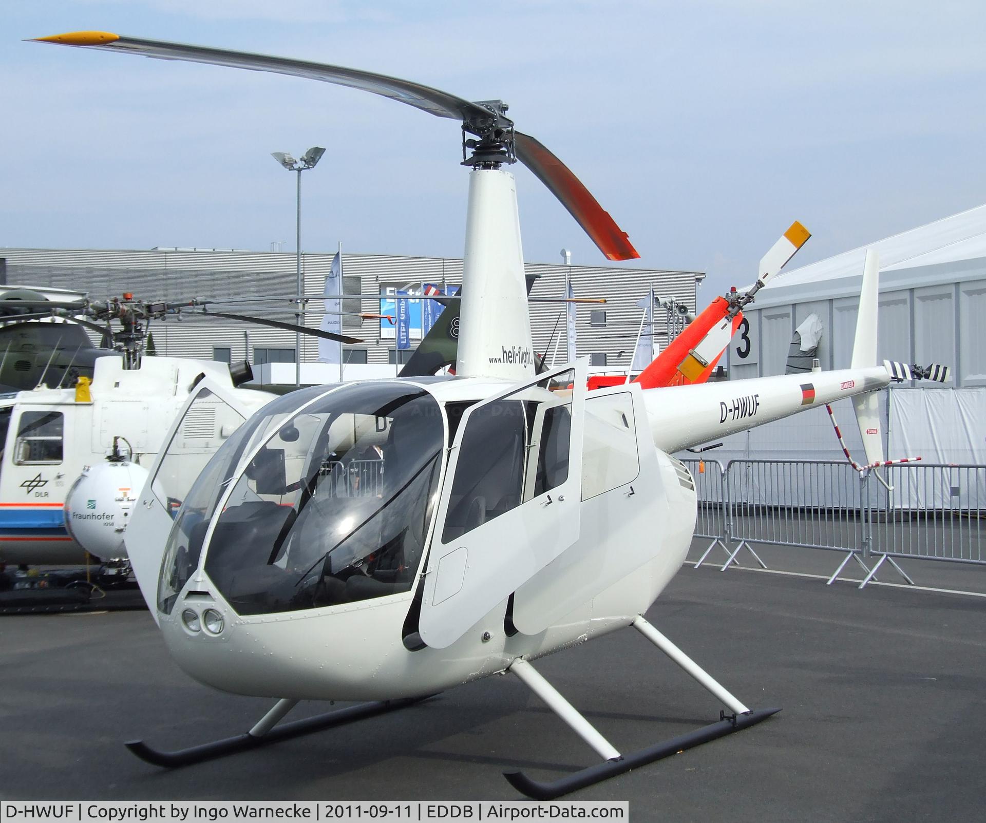 D-HWUF, 2012 Robinson R44 Raven I C/N 2220, Robinson R44 Raven I at the ILA 2012, Berlin
