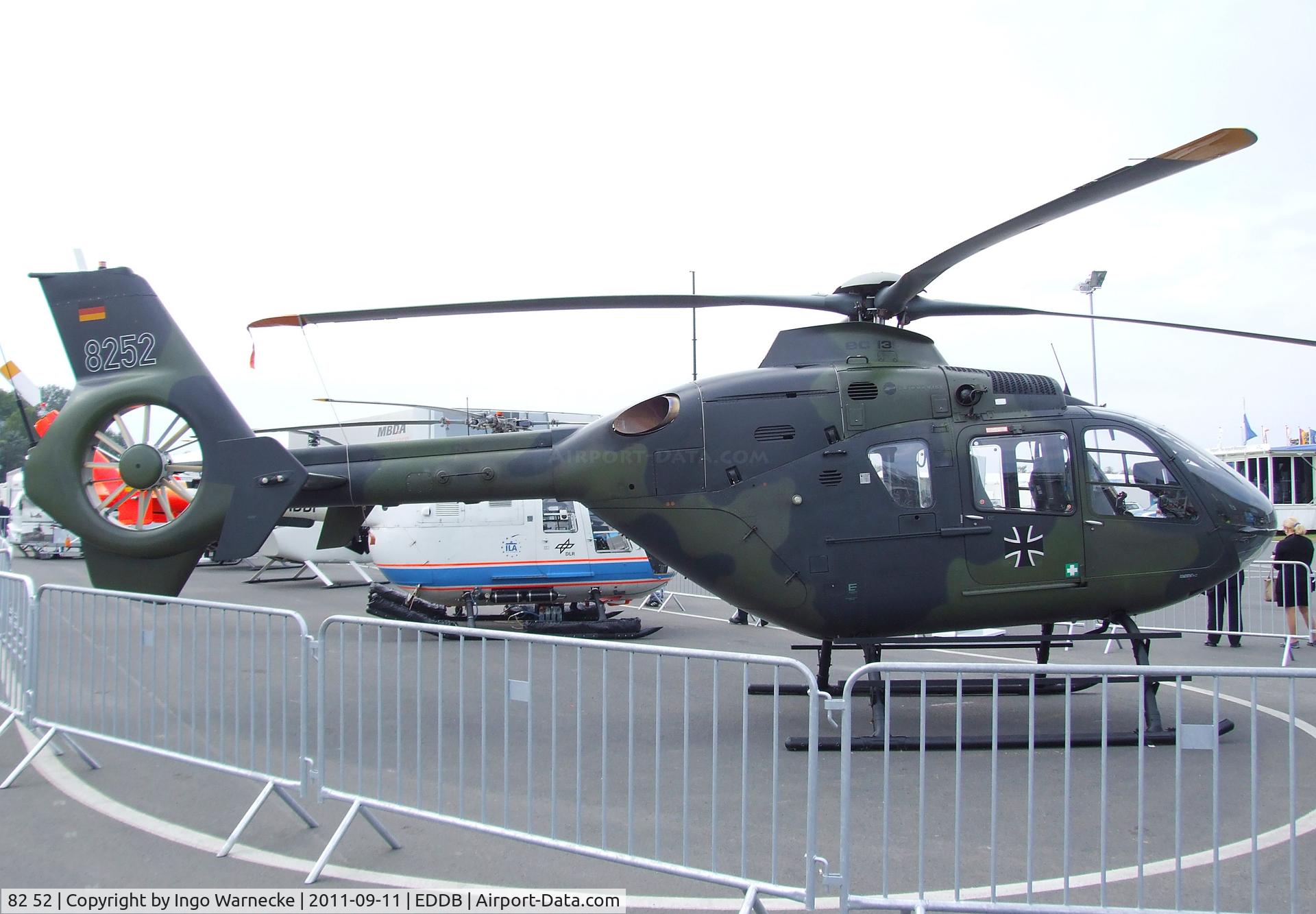 82 52, 2000 Eurocopter EC-135T-1 C/N 0093, Eurocopter EC135T-1 of the German army (Heeresflieger) at the ILA 2012, Berlin