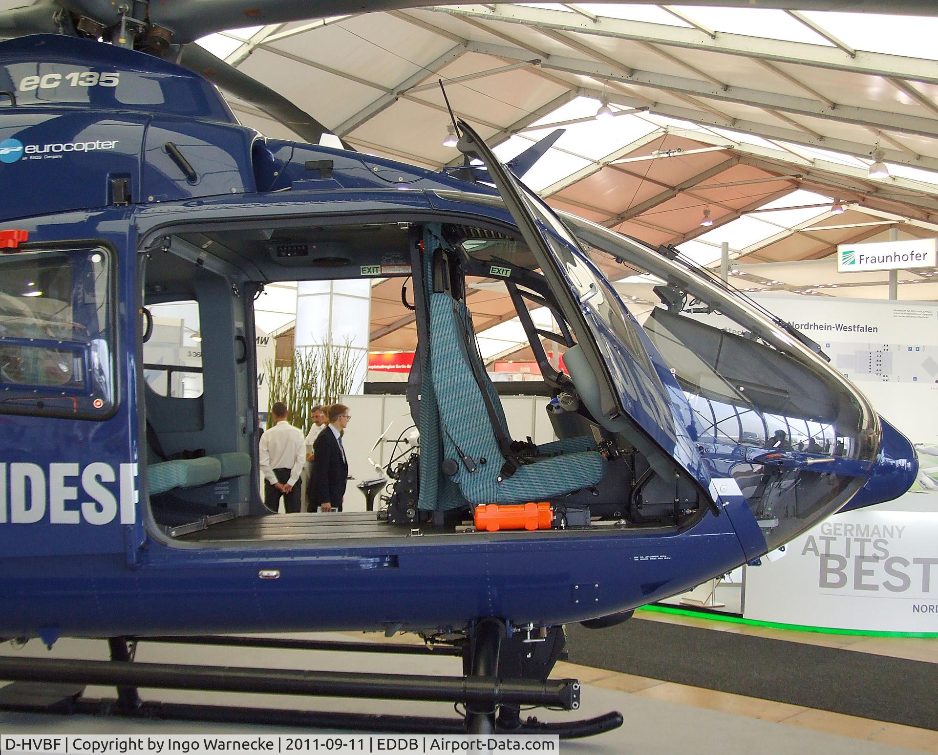 D-HVBF, Eurocopter EC-135T-2i C/N 0171, Eurocopter EC135T-2i of the German federal police(Bundespolizei) at the ILA 2012, Berlin  #i