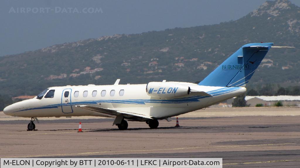 M-ELON, 2007 Cessna 525B CitationJet CJ3 C/N 525B-0148, Parked