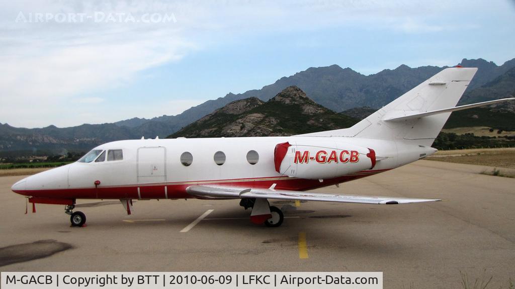 M-GACB, 1974 Dassault Falcon 10 C/N 22, Parked