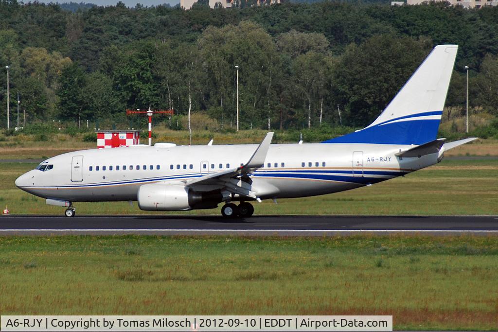 A6-RJY, 1999 Boeing 737-7Z5 BBJ C/N 29857, 