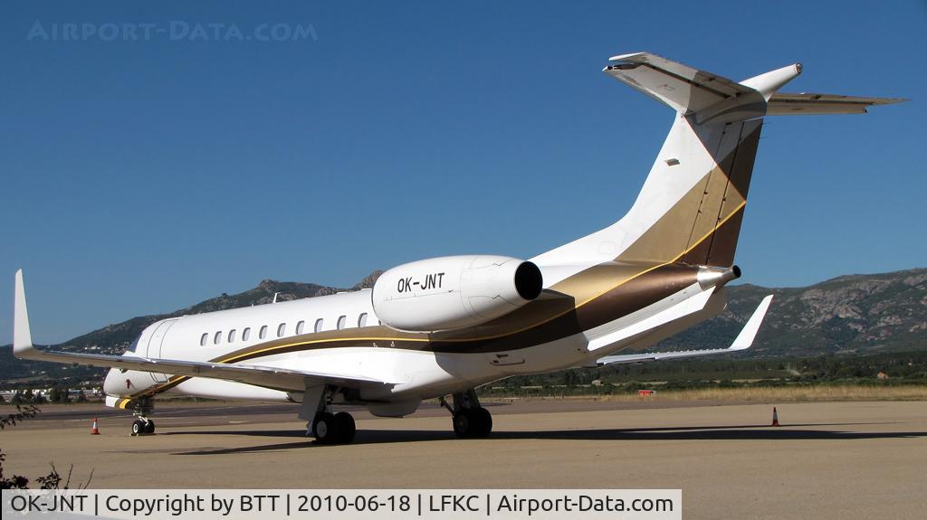 OK-JNT, 2009 Embraer EMB-135BJ Legacy 600 C/N 14501087, Parked