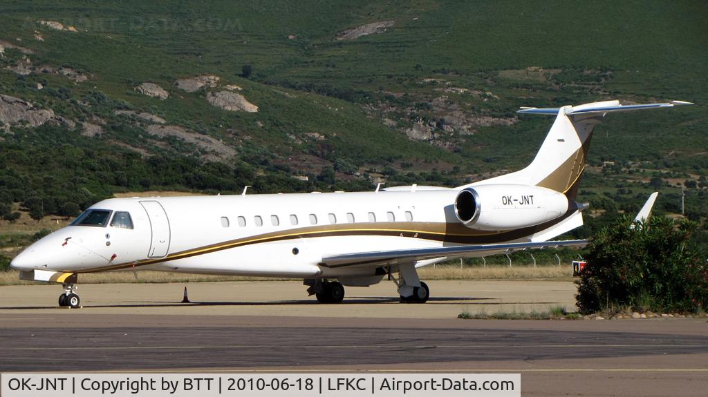 OK-JNT, 2009 Embraer EMB-135BJ Legacy 600 C/N 14501087, Parked