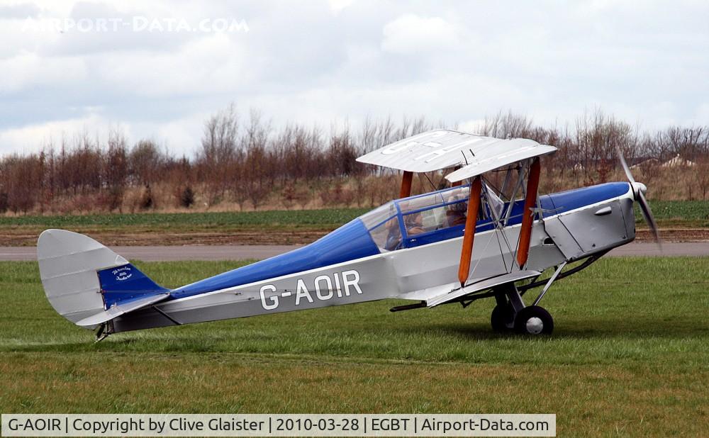 G-AOIR, 1943 Thruxton Jackaroo C/N 82882, Ex: R4972 > G-AOIR - Originally and currently in private hands in January 1956.